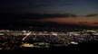 Provo, Squaws Peak.  View of Orem at Night.  ( 1600 ISO )